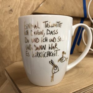 eDITION GUTE GEISTER - Becher GOLD - "Du und ich und so ..."