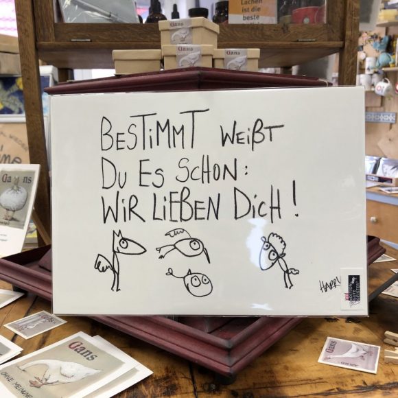 eDITION GUTE GEISTER - Kunstdruck "Wir lieben dich"
