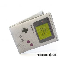 Paprcuts - Portemonnaie RFID Secure "Game Boy!"