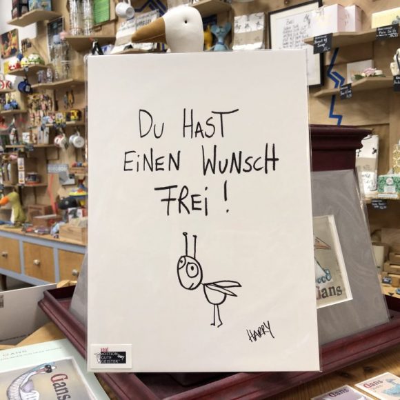 eDITION GUTE GEISTER - Kunstdruck "Wunsch frei"
