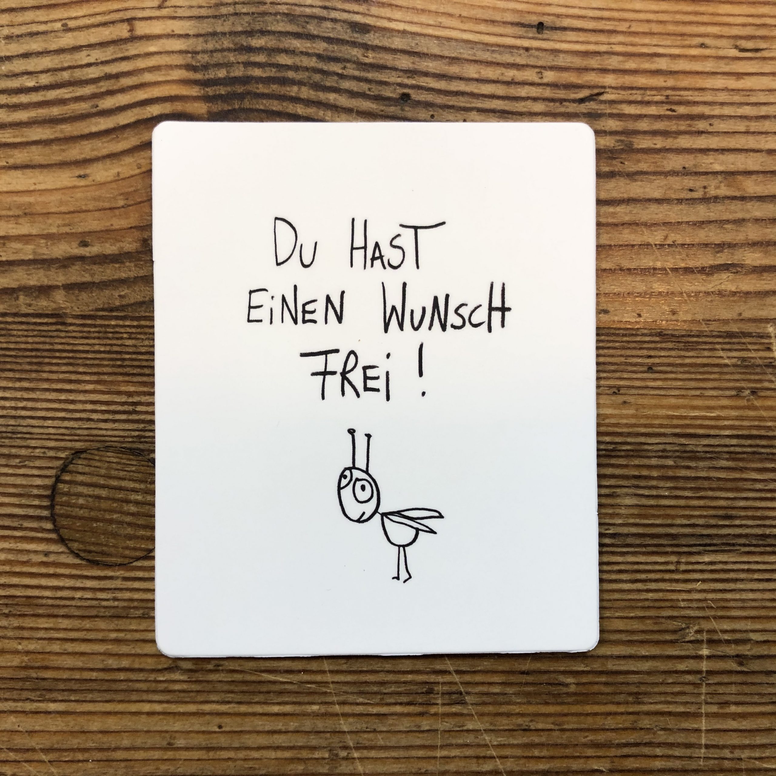 eDITION GUTE GEISTER – Magnet "Wunsch frei"