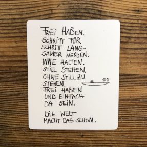 eDITION GUTE GEISTER – Magnet "Frei haben"