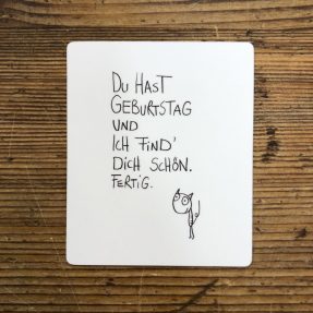 eDITION GUTE GEISTER – Magnet - "schöner Geburtstag"