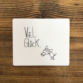 eDITION GUTE GEISTER – Magnet  "Viel Glück"