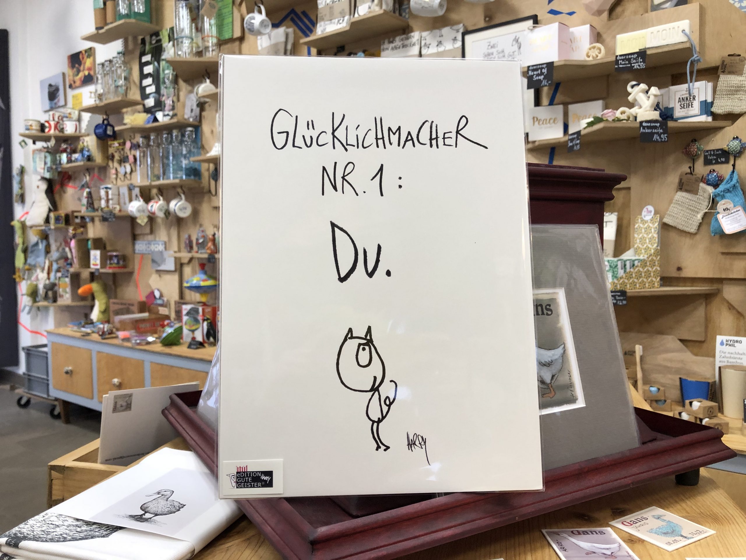 eDITION GUTE GEISTER - Kunstdruck - "Glücklichmacher"