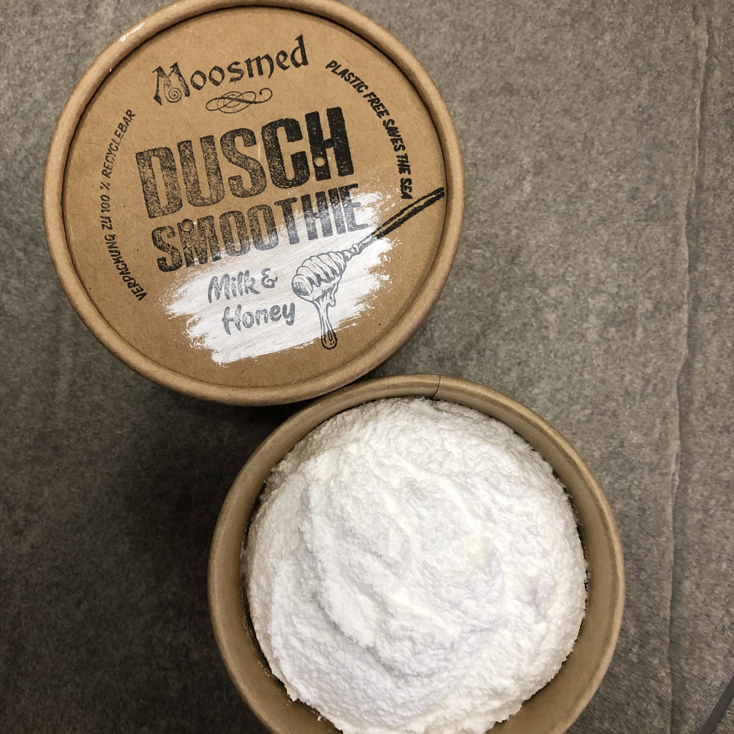 Moosmed Seifenmanufaktur - Dusch-Smoothie 200g - "Milk & Honey"