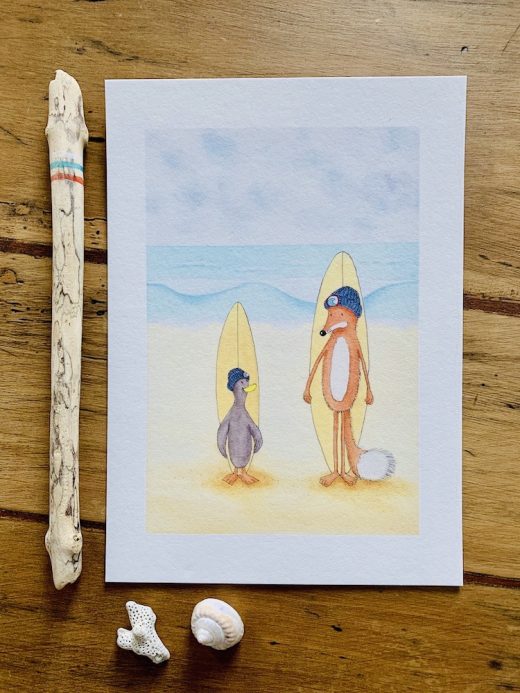 Nadine-Roeder-Illustration-Surfing-Animals-Club-Philippe-and-Gaston