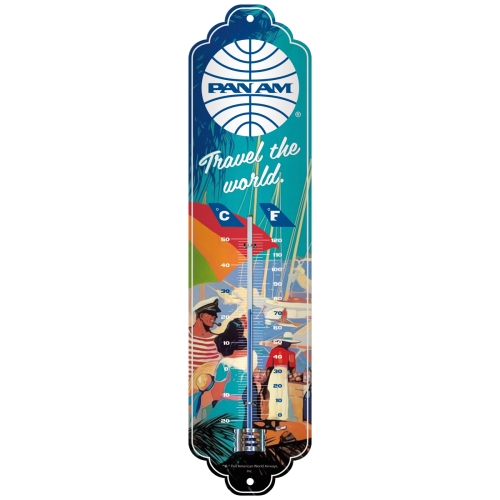 Thermometer - Pan Am "Travel the world"
