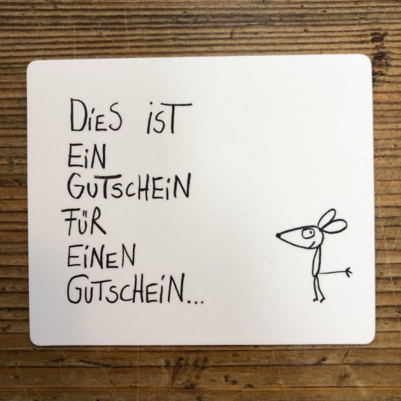 eDITION GUTE GEISTER – Magnet - "Gutschein"