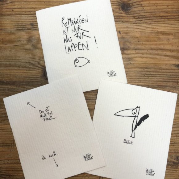 eDITION GUTE GEISTER - Wischtücher 3er Set "Lappenparade"