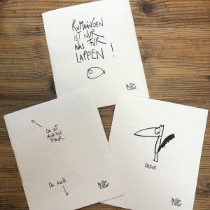 eDITION GUTE GEISTER - Wischtücher 3er Set "Lappenparade"