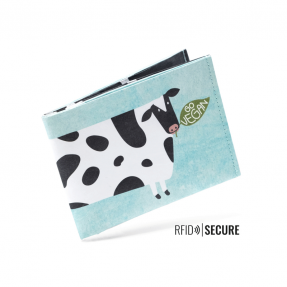 Paprcuts - Portemonnaie RFID "Go Vegan"