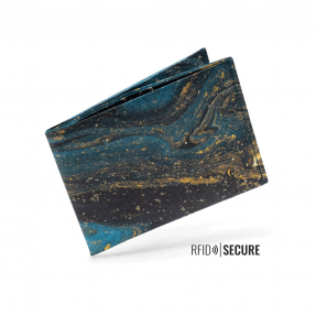 Paprcuts - Portemonnaie RFID "Saphire Marble"