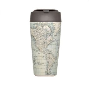 chic.mic - bioloco plant deluxe cup - "antique map"