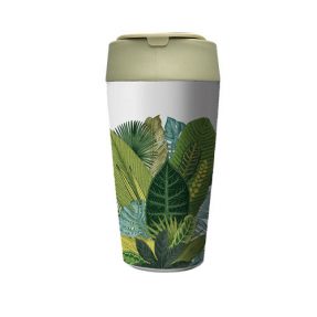 chic.mic - bioloco plant deluxe cup - "exotic leaves"