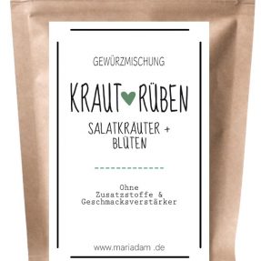 mariAdam -Salatkräuter Gewürzmischung "KRAUT & RÜBEN"