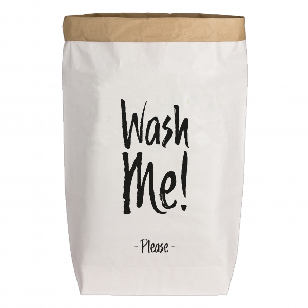 17;30 Paperbag L "Wash me! Please"
