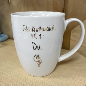 eDITION GUTE GEISTER - Becher GOLD "Glücklichmacher"