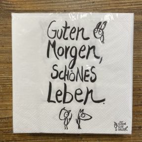 eDITION GUTE GEISTER - Servietten - "schönes Leben"