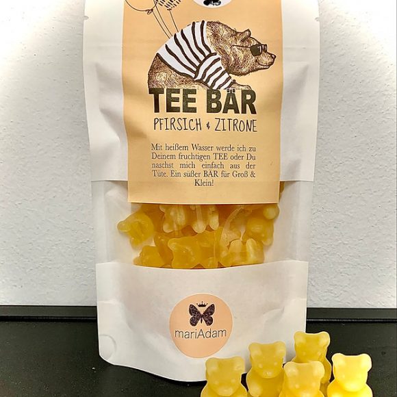 mariAdam - TEEBÄREN "Pfirsich-Zitrone"