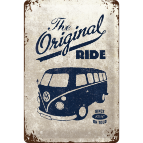 Blechschild - VW Bulli "The Original Ride"