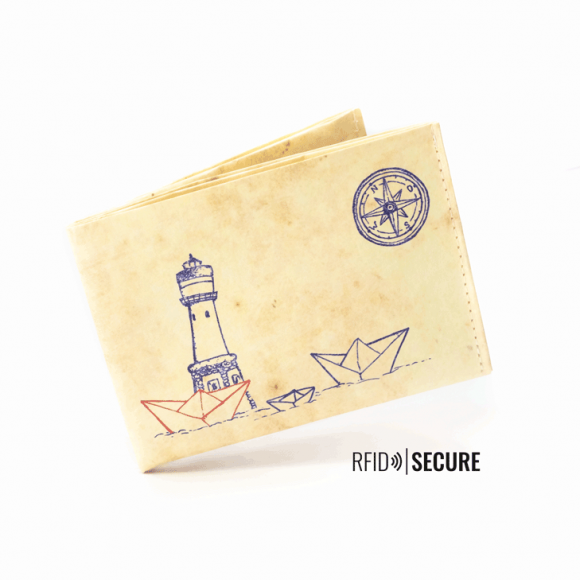 Paprcuts - RFID Portemonnaie "Leuchtturm"