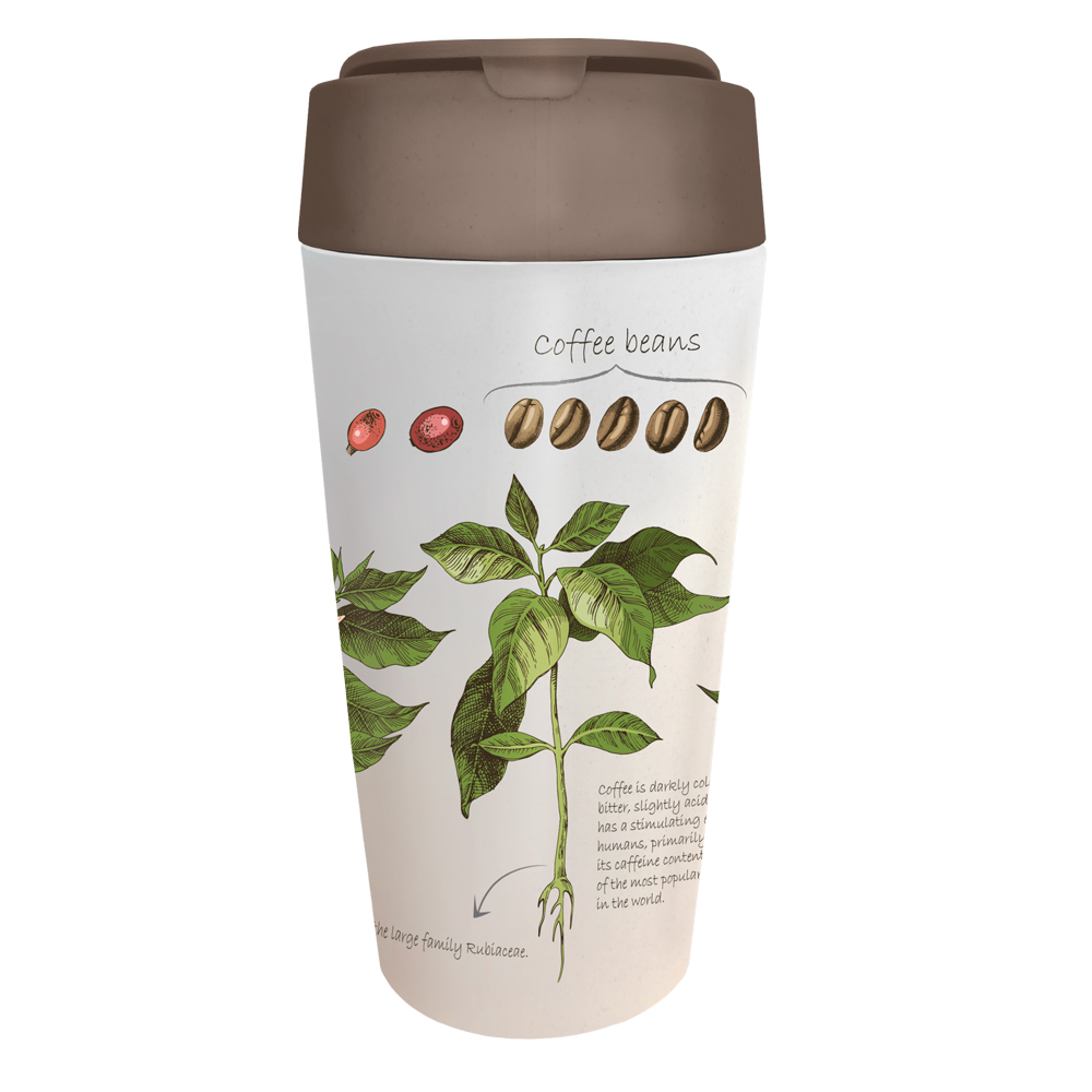 chic.mic - bioloco plant deluxe cup - "coffee"