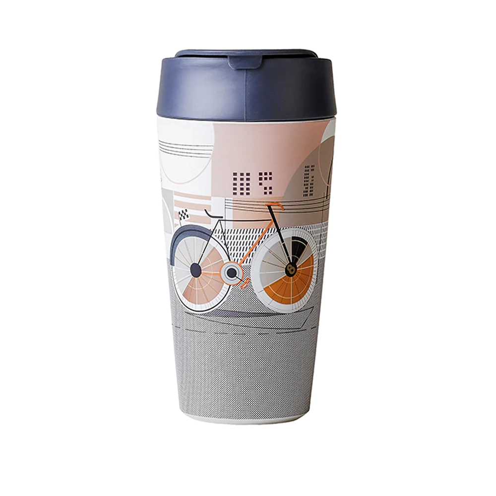 chic.mic - bioloco plant deluxe cup "fiets"