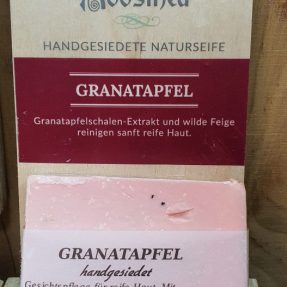 Moosmed Seifenmanufaktur - Naturseife handgesiedet - Granatapfel