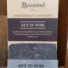 Moosmed Seifenmanufaktur - Naturseife handgesiedet -  Gut zu Fuss