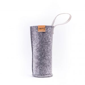 carry bottle "SLEEVE 0,7 l, GRAU"