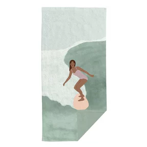 chic.mic - Cotton Beach Towel - "Surfing"