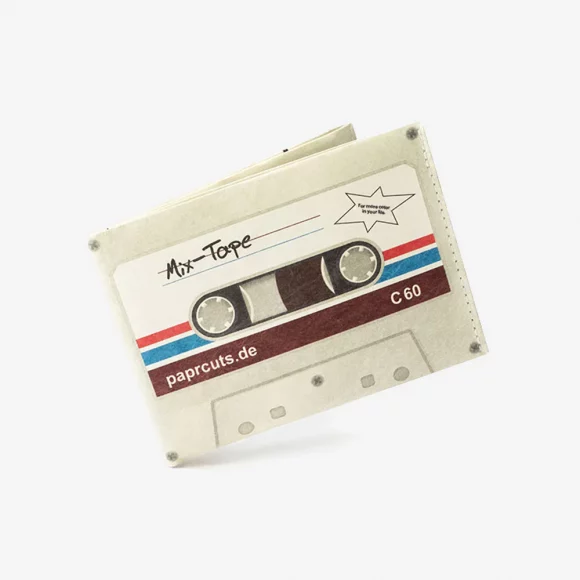 Paprcuts - RFID Portemonnaie "Mixtape"