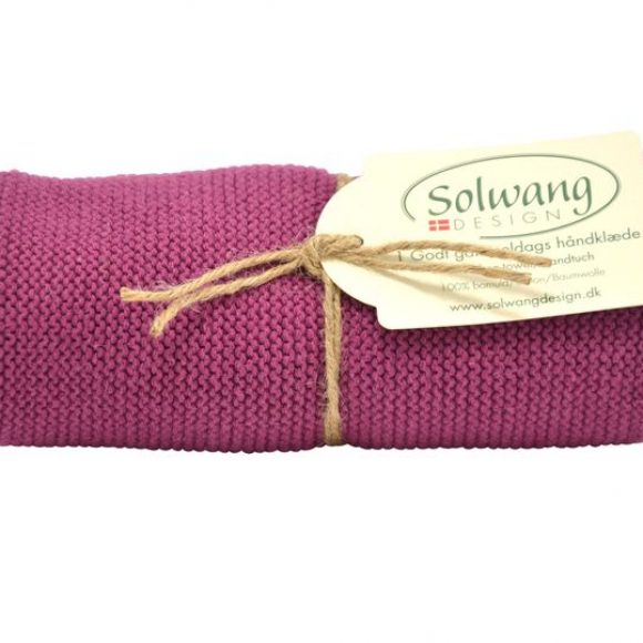 Solwang Handtücher Pflaume BIO