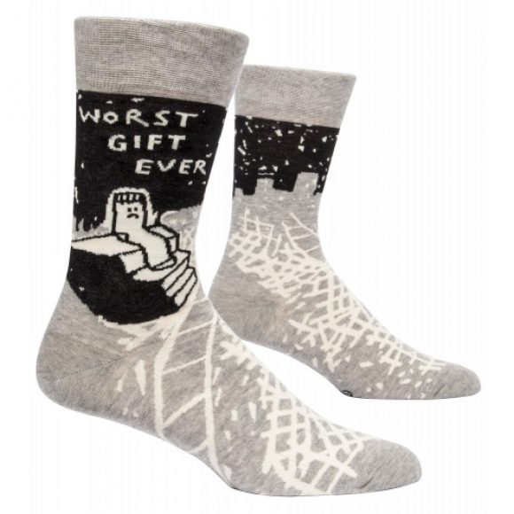 Blue Q Socken - Herren "Worst gift ever" Größe 40-46