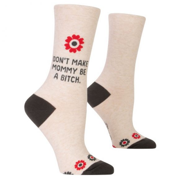 Blue Q Socken - Damen "Dont make Mommy" Größe: 36 - 41
