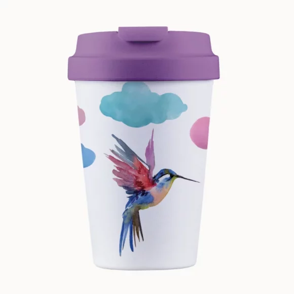 chic.mic - bioloco Easy Cup - "Watercolor Bird"