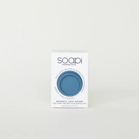 Soapi - Starter Kit, Petrol - Magnetseifenhalter