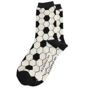 Männer-Socken - Bamboo "Football Pattern", Größe: 40 - 46