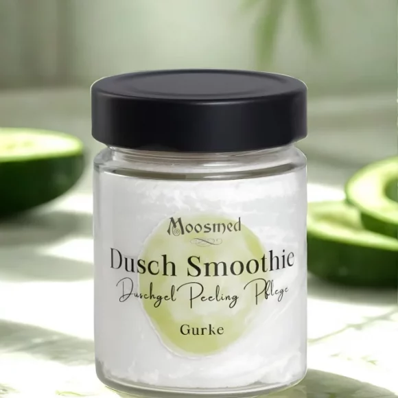 Moosmed Seifenmanufaktur - Dusch-Smoothie 200g - "Gurke"