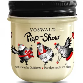 Voswald - Duftkerze "Piep - Show" (Beerig, fruchtig, frisch)