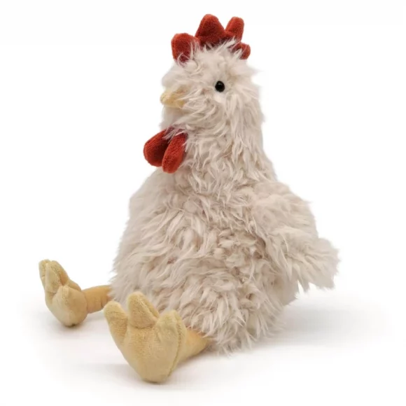 Plüschtier Farmtier Huhn weiß