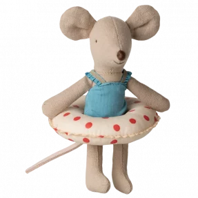 Maileg - "Strandmaus mit Schwimmring" kleine Schwester