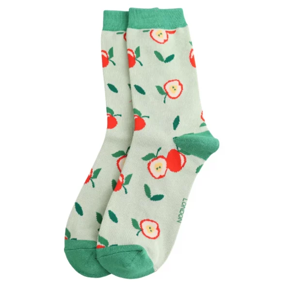 miss-sparrow-socken-bamboo-apples-green