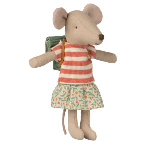 Maileg - "Dreirad Maus, große Schwester, grün"