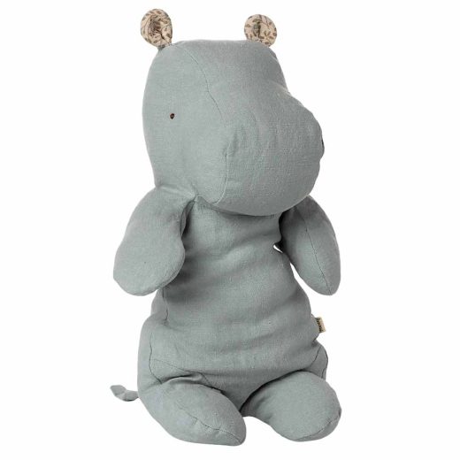 Maileg-Safari-Friends-Hippo-Nilpferd-Medium-blaugrau