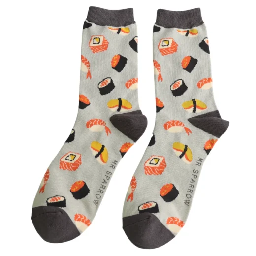maenner-socken-bamboo-sushi-silver